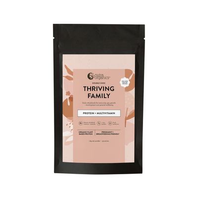 Nutra Organics Thriving Family Protein | Double Choc 1kg
